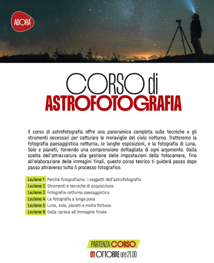 Corso Astrofotografia